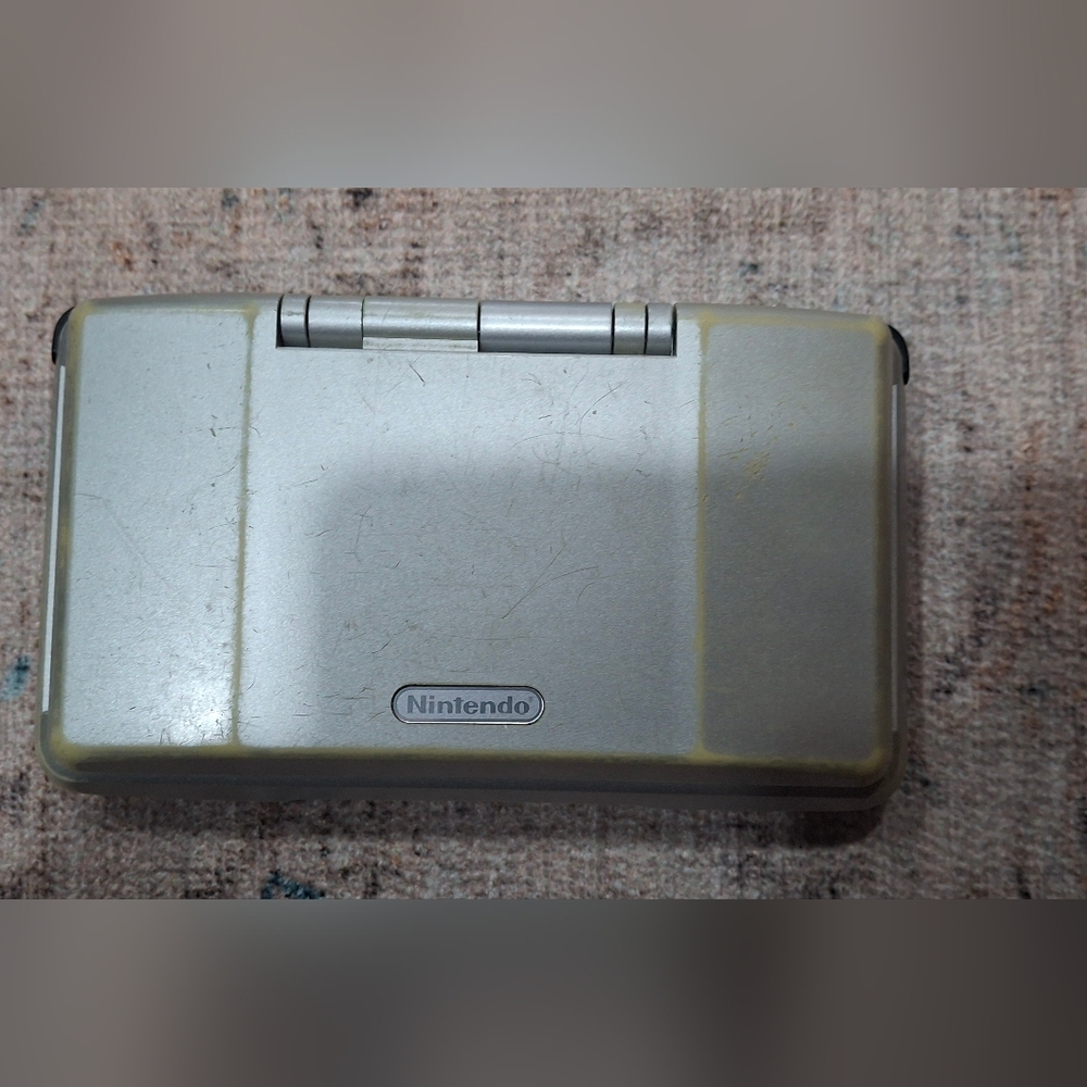 Nintendo DS Original Gray Handheld Japanese Console FLAW READ